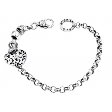 Bracelet Rolò avec Coeur -...