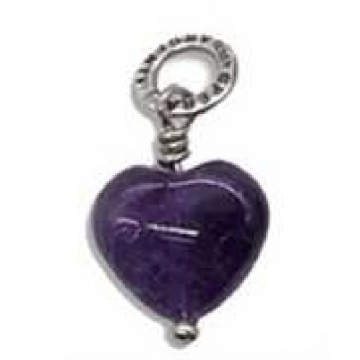 Heart with Amethyst