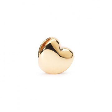 Goldenes Herz - Trollbeads