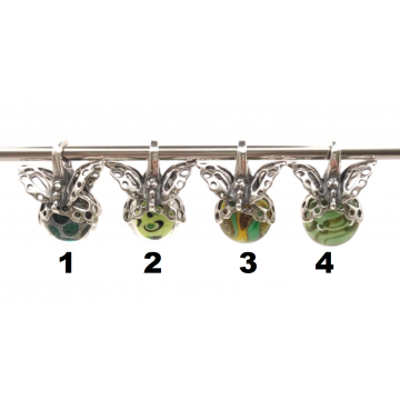Set D Butterfly Pendant -...