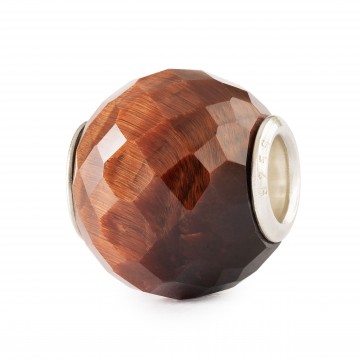Round Faceted Red Tiger's Eye