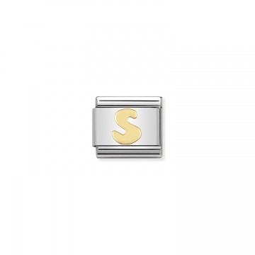 Buchstabe S Gold