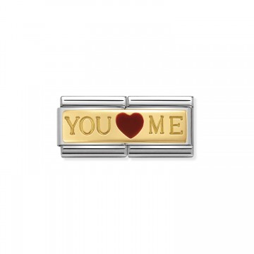 You and me - Gold and Enamel