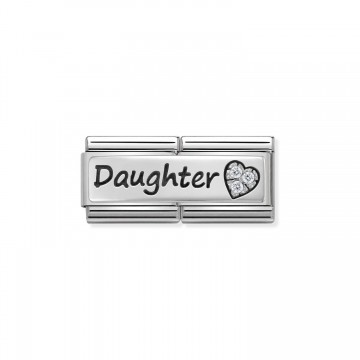 Daughter - Silver, Enamel...