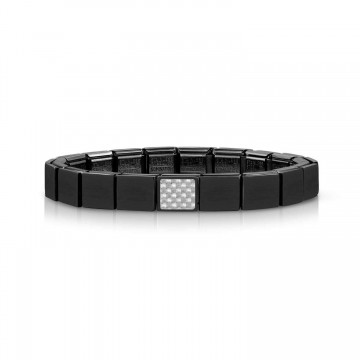 Black Bracelet with Carbon